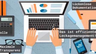 Jede Druckluft-Leckage wird mit der App von Mader dokumentiert und ökologisch sowie ökonomisch bewertet.  (Bild: Mader)