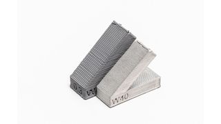 Qualifikationsmuster aus Edelstahl, die mit dem Fused Layer Modelling (FLM) hergestellt wurden. (Fraunhofer IPA)