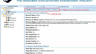 Das BeEF-Tool dient eigentlich dem Penetration Testing, wird momentan aber oft missbräuchlich verwendet. (Bild: The Browser Exploitation Framework Project)