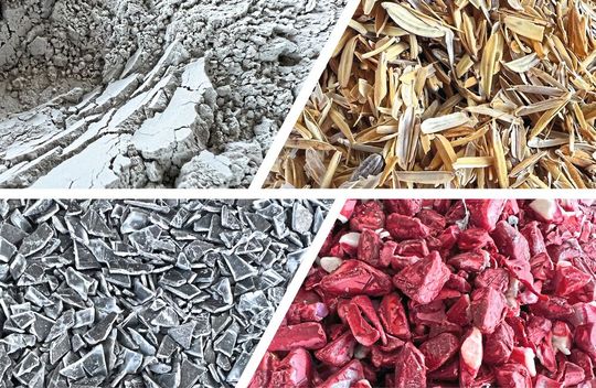 Die Eigenschaften von Schüttgütern sind höchst unterschiedlich, für eine optimale Förderung und sichere Lagerung sollte man sich mit diesen intensiv auseinandersetzen.(Bild:  Schwedes + Schulze Schüttguttechnik)