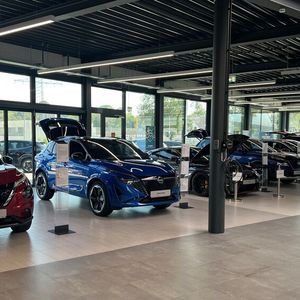 Nissan-Neuwagen präsentiert das Autohaus auf gut 275 Quadratmetern.(Bild:  Nissan)