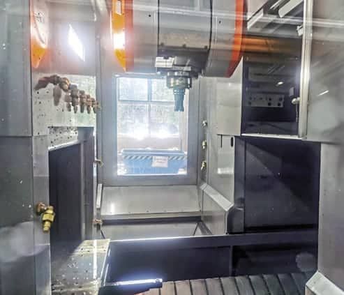 (Für größere Taschen und Außenkonturen eignet sich der Eckfräser ICM90-SPM-Rough mit Wendeschneidplatten. Bild: Mapal)