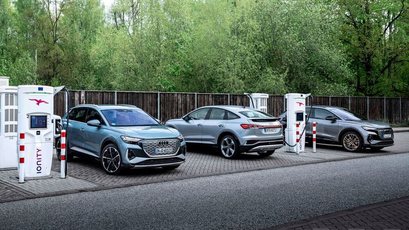 Die Lieferzeiten sind beim Audi Q4 besonders lang.(Bild:  Audi)