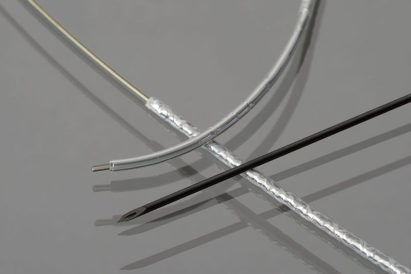 Minimalinvasive Medizinprodukte aus FVK: Als erstes minimalinvasives Werkzeug soll im Projekt Openmind ein Führungsdraht für Katheteranwendungen entstehen, wie sie beispielsweise häufig bei Eingriffen am Herzen genutzt werden. (Fraunhofer IPT)