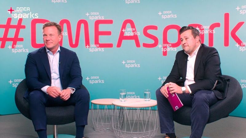 Hot Seat mit Dr. Leck Dieken, Geschäftsführer der gematik und Chris Berger, Bundesverband Gesundheits-IT (bvitg) (DMEA sparks)