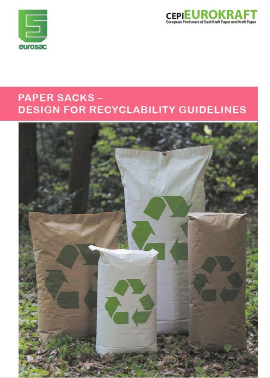 Die “Paper Sacks - Design for Recyclability Guidelines“ enthalten Empfehlungen für alle Materialien, die in industriellen Papiersäcken verwendet werden. Die “Paper Sacks - Design for Recyclability Guidelines“ enthalten Empfehlungen für alle Materialien, die in industriellen Papiersäcken verwendet werden.