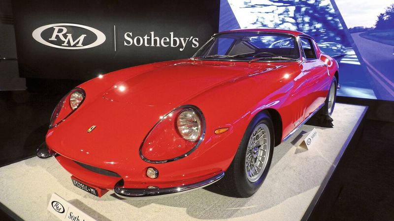 Der 1966er Ferrari 275 GTB/C Coupe wurde exklusiv für Le Mans gebaut. Es entstanden nur drei Fahrzeuge. Dieses erzielte in Monterey einen Erlös von 7.595.000 Dollar. (Bild: Classic Analytics)