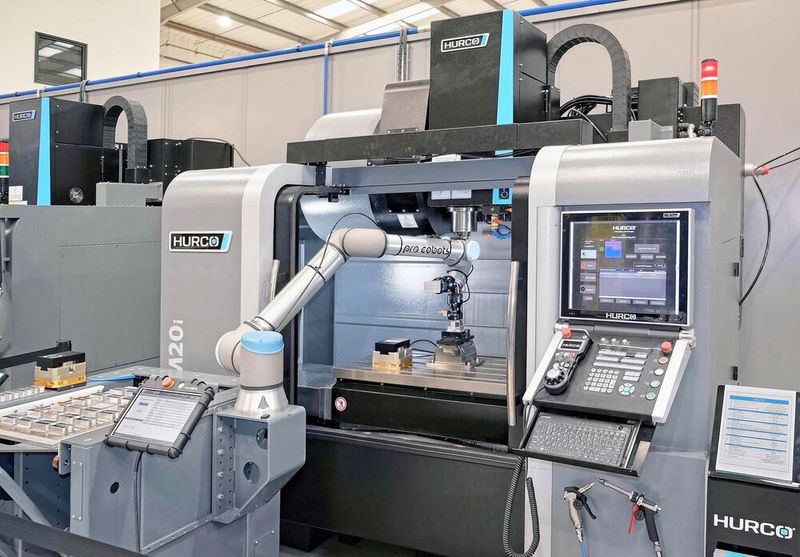 A Hurco VM20i vertical machining centre will be automated with a Procobot Profeeder-X 10-drawer system. (Source: Hurco Europe )