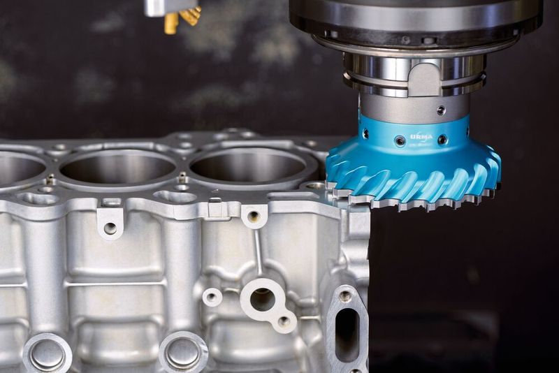 Dank der hohen Werkzeugsteifigkeit des MX Diamond können sowohl Schlicht- als auch Schruppschnitte mit derselben Schneide ausgeführt werden.(Bild:  Urma AG)