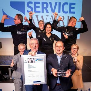 Über 120 Änderungen im Betrieb für den Sieg: Beresa OWL aus Detmold gewinnt den Service Award.