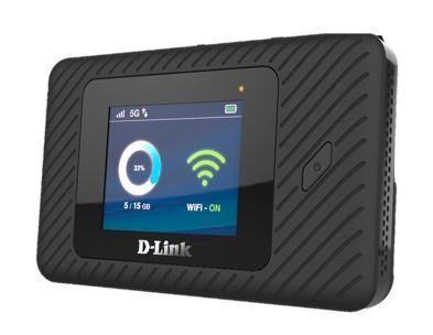 Ein Highlight ist D-Links DWR-2101 5G NR Mobile Wi-Fi Hotspot für 5G. (D-Link)
