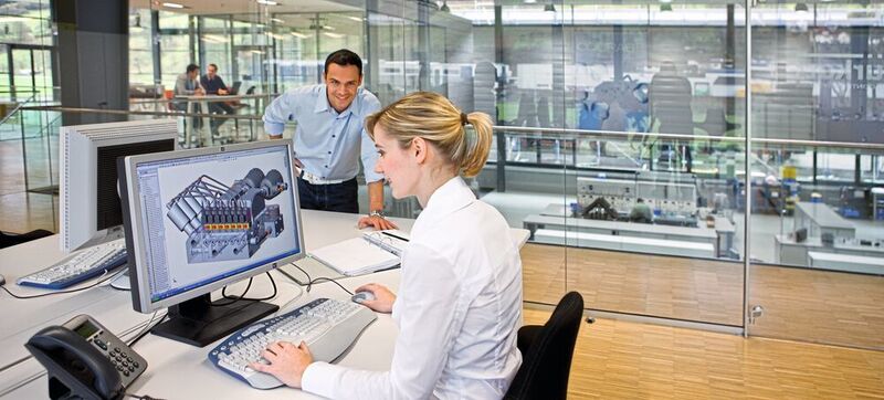 From the design to models and the prototype: The experts from development, production or the Bürkert Systemhaus innovation hubs are proud to have a detailed understanding of theeir customers' challenges. (Bürkert)