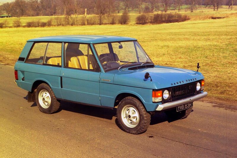 Die erste Generation des Range Rover startete 1970. (Bild: Land Rover )