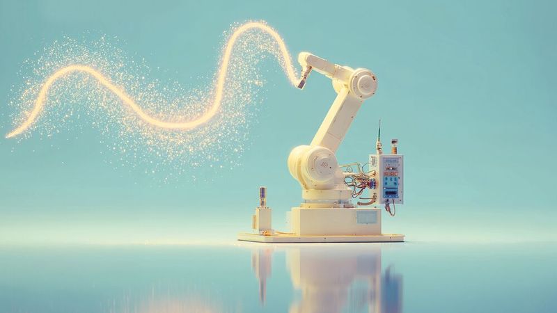 Durch Cloud-Plattformen entstehen KI-Use-Cases für Predictive Maintenance, resiliente Lieferketten und neue Service-Geschäftsmodelle in der industriellen Produktion. Die Grundlage dafür bildet präzises Asset-Management.(Bild:  Midjourney / KI-generiert)