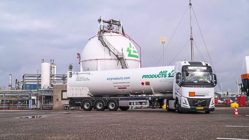 Schwerlastraketen: Air Products liefert kohlenstoffarmen Flüssigwasserstoff an ArianeGroup für Raketentriebwerkstests und stärkt langjährige Partnerschaft zur Unterstützung der europäischen Raumfahrt.(Bild:  Air Products)