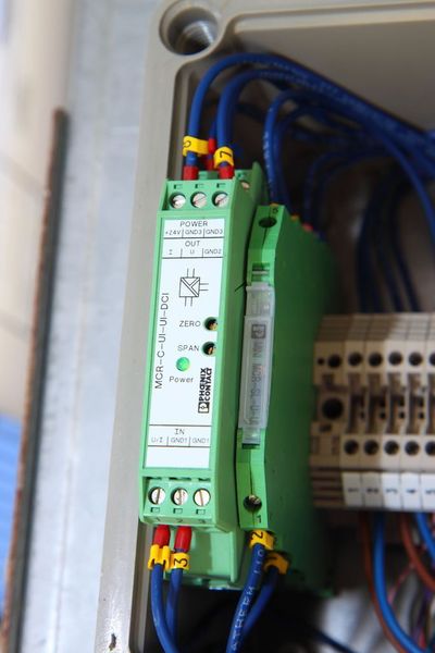Signalwandler zur Konditionierung der analogen Eingangssignale (Archiv: Vogel Business Media)
