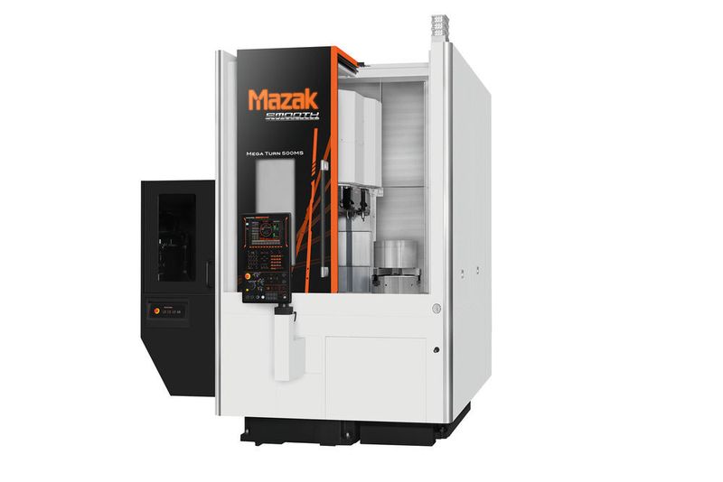Mega Turn 500MS mit SmoothC-Steuerung. (Bild: Mazak)