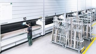 Durch den Einsatz der „LOGIMATEN“ hat VBH im Zentrallager Bad Dürrenberg Platz für erweiterte und neue Sortimente geschaffen. (SSI SCHÄFER)