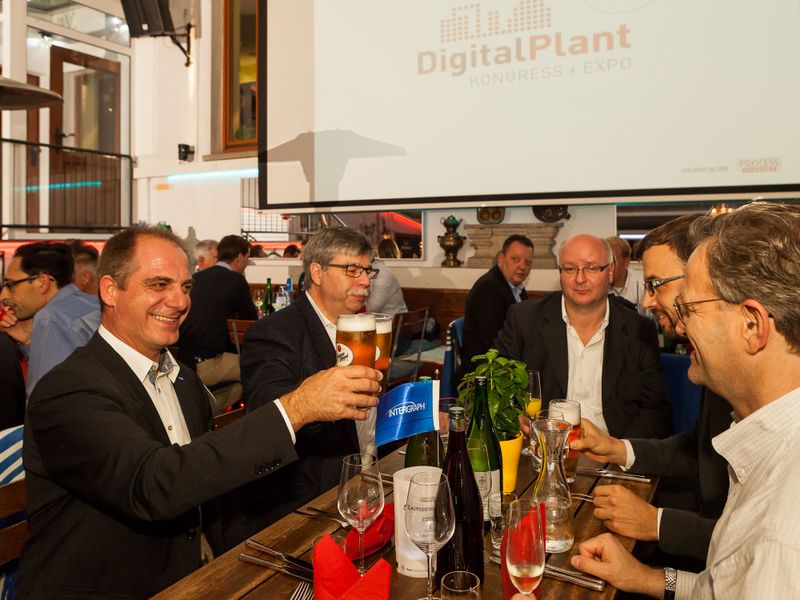 Impressionen vom diesjährigen Digital Plant Kongress 2015 in Würzburg. (Bild: Stefan Bausewein/PROCESS)