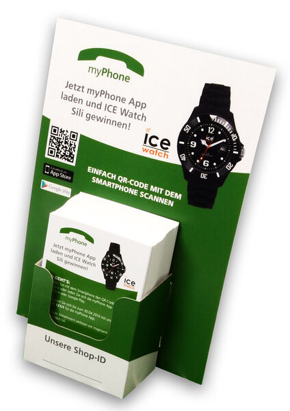 Insgesamt zehn ICE-Watches werden unter den myPhone-App-Nutzern verlost. (Bild: Herweck)
