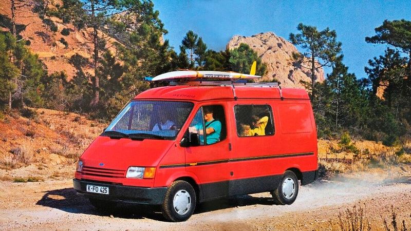 Bulli hin oder her: Ford hat sich mit dem Nugget seine eigene Camper-Fan-Community geschaffen. Vor 40 Jahren nahm alles seinen Anfang.(Bild:  Ford)