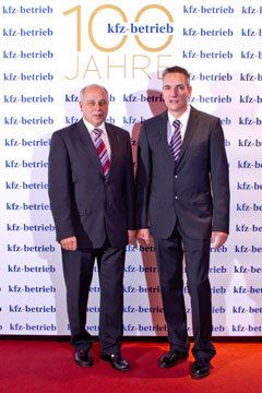 Dieter Rau (Innung Berlin), Wolfgang Michel (Vogel Business Media) (Archiv: Vogel Business Media)