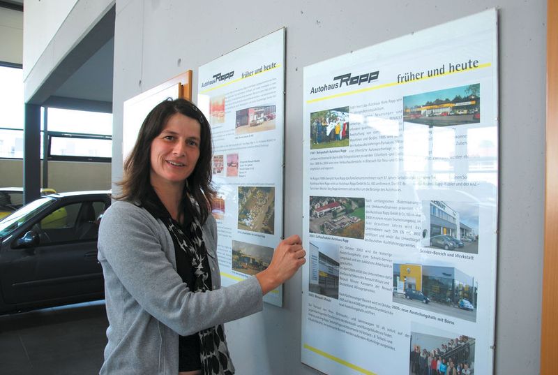Seit 1962 existiert das Autohaus Rapp, das Andrea Rapp-Kübler seit 1999 gemeinsam mit ihrem Bruder Jörg weiterführt. (Archiv: Vogel Business Media)