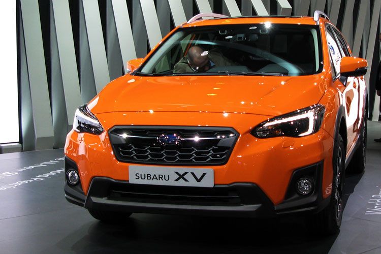 Subaru zeigt die zweite Generation des XV. Der Marktstart in Deutschland ist für November angepeilt. (Seyerlein /»kfz-betrieb«)