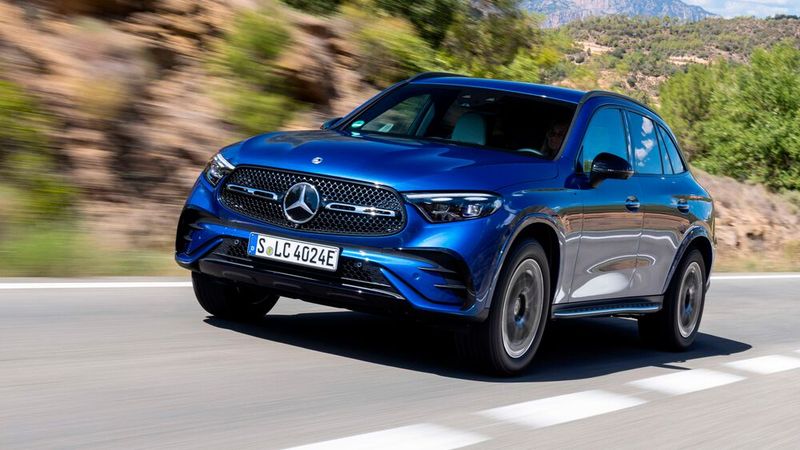 Platz eins der Plug-in-Hybride im Mai 2023: Mercedes GLC, 1.121 Neuzulassungen (Bild: Mercedes-Benz)