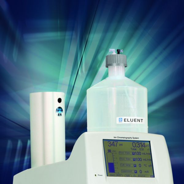 Abb. 2: Die neuen RFIC-Controller ermöglichen einen deutlich geringeren Lösemittelverbrauch bei der Ionenchromatograhpie.  (Bild: Dionex)