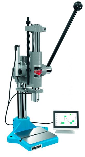 EMG offers a range of force and/or displacement management solutions combining force and displacement sensors connected to a display for 100 part part control. (Source: EMG)