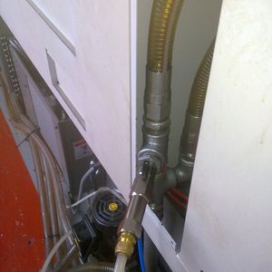 Close-up of part of the Coolant Saver.