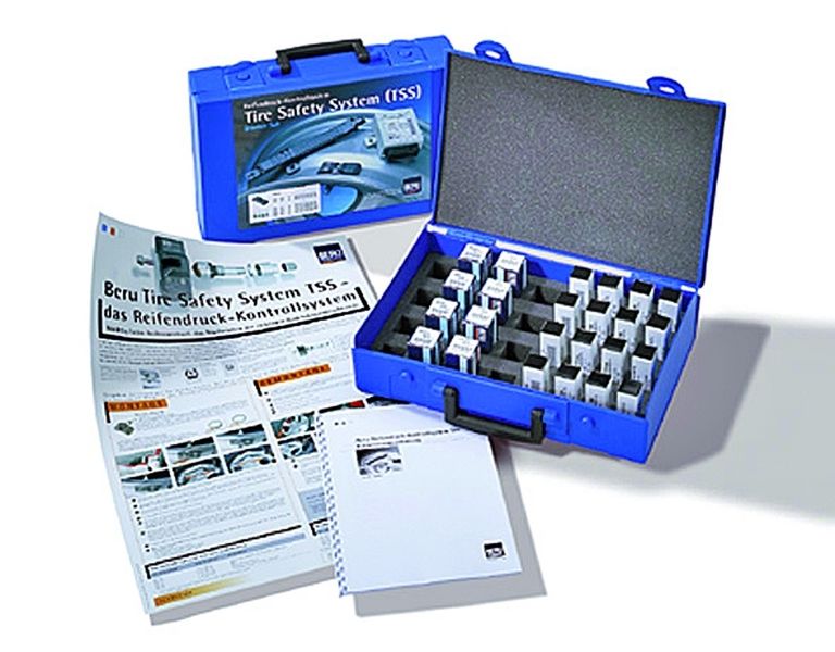 Beru-Angebot: Das Starterset enthält alle erforderlichen Teile für die Radelektronik-Montage.  (Foto: Beru)