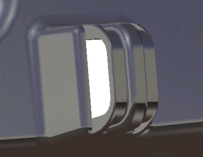 Die Magnesiumstruktur erlaubt über das gesamte Bauteil individuelle Wandstärken und Rippengeometrieen je nach Belastungsfall. Die ideale Wandstärke wird über eine FEM Berechnung ermittelt. (Archiv: Vogel Business Media)