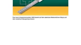 Längenmesssystem LMIA mit dem induktiven Messprinzip Amosin Bild: Amo (Archiv: Vogel Business Media)