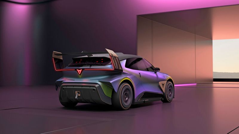 Mit einer Gesamtlänge von 4.080 Millimetern, einer Breite von 1.795 Millimetern und einer Höhe von 1.444 Millimetern gibt das Fahrzeug einen Vorausblick auf die Proportionen des elektrischen Stadtautos der Zukunft. (Bild: Seat)