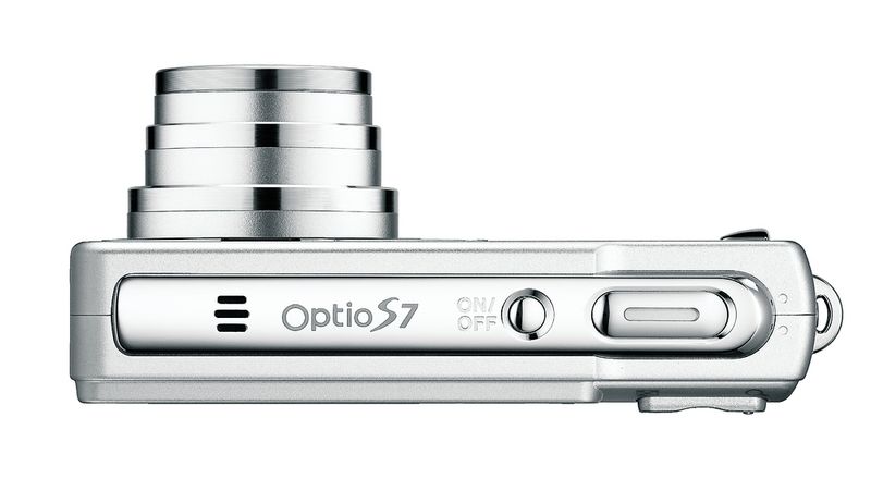 Die Optio S7 von Pentax arbeitet mit sieben Millionen Pixeln (Archiv: Vogel Business Media)