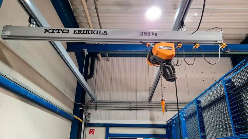 Maximale Auslastung des Arbeitsbereiches. (Bild: Kito)