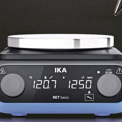 Der neue RCT basic Magnetrührer: sicher und automatisiert gefertigt. (Bild: IKA)