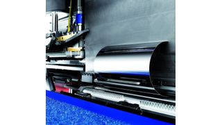 Mit dem Weil-Multiroller lassen sich vollautomatisch Rohre mit Wandstärken von 0,2 bis 3 mm im Durchmesserbereich von 50 bis 600 mm bei Rohrlängen von 80 bis 2150 mm fertigen. (Bild: Weil Technology)