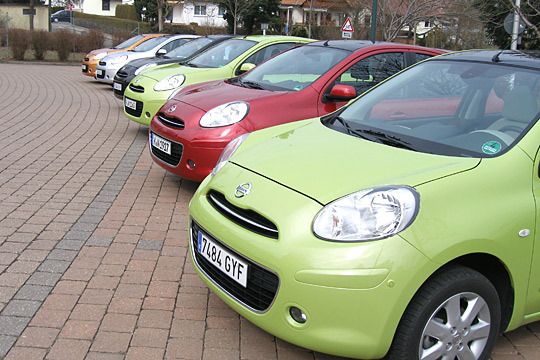 Mit dem direkt einspritzenden Ottomotor sollen es in der zweiten Jahreshälfte nochmals 20 Gramm weniger werden. (Grimm)