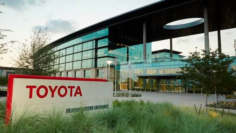 Der Firmensitz von Toyota Motor North America in Plano, Texas.(Bild:  Toyota)