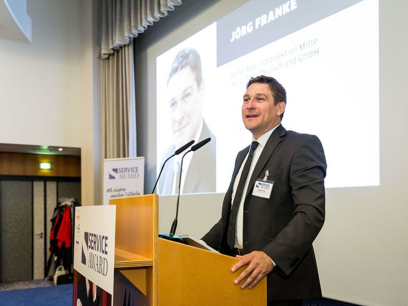 Jörg Franke von Citroën Deutschland lobt die Bleker-Gruppe als ein Unternehmen, dessen rasantes Tempo selbst den Hersteller manchmal überfordert. (Stefan Bausewein)