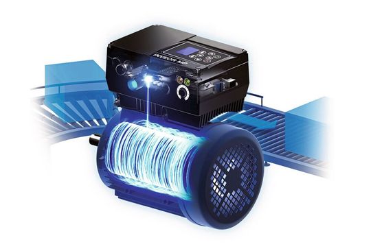 Frequenzumrichter von Kostal mit geberloser Positionier-Funktion. Frequenzumrichter von Kostal mit geberloser Positionier-Funktion.