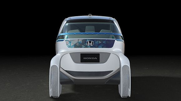 So sah dass radikalere ursprüngliche Konzept des Micro Commuter aus (Honda)