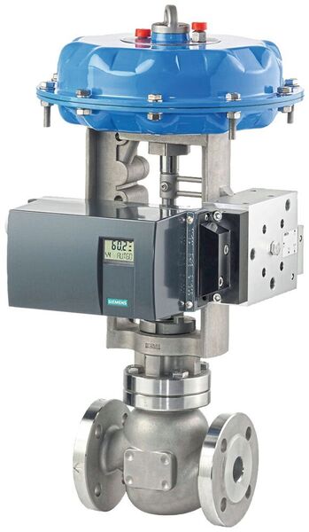 Valve positioners improve reliability and performance of control valves. Digital once deliver real-­time data as well as comprehensive diagnostic information. The later are used to create optimized maintenance procedures. (Siemens; ©moonrise - stock.adobe.com)
