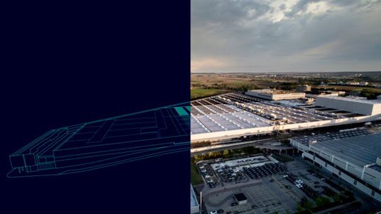 Siemens und Mercedes-Benz haben jetzt den „Digital Energy Twin“ geschaffen, der für eine nachhaltige Fabrikplanung eingesetzt werden kann. Lesen Sie hier, warum die beiden Unternehmen sich damit beschäftigt haben ... (Bild:  Siemens)