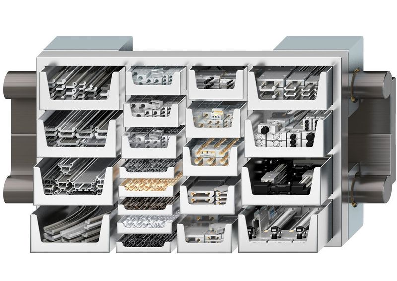 Igus arbeitet daran, das Baukastenprinzip weiter auszubauen und die einzelnen „Schubladen“ weiter zu entwickeln. (Bild: Igus)