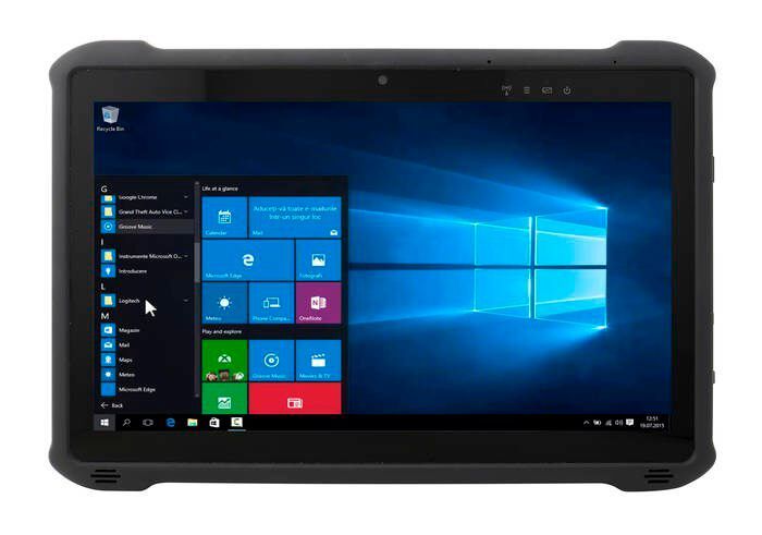 Einen robusten 11,6-Zoll-Tablet-PC auf aktueller Intel-Pentium-Basis zeigt Winmate auf der embedded world 2020. Das Full-HD-Display bietet auch bei Sonnenlicht ein erstklassiges Seherlebnis, egal wo gearbeitet wird. Das Hot-Swap-fähige Akkudesign ermöglicht einen unterbrechungsfreien Betrieb.  Mehrere Optionen für die drahtlose Kommunikation sowie verschiedene Datenerfassungsmodule machen das Tabellet vielseitig einsetzbar - ob im Lager, bei der Montage oder im Außendienst. Das Gehäuse ist wasser- und staubdicht nach IP65 mit MIL-STD-810G-Spezifikationen. (Halle 1 / 1-152) (Bild: Winmate)