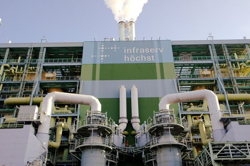 Klärschlammverbrennungsanlage im Industriepark Höchst. (Bild: Infraserv Höchst)
